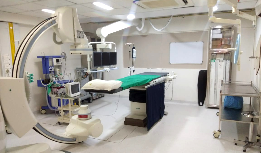 Redesigning an existing Catheterization lab (Cathlab)