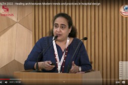 Ar. Kshititi Nagarkar talks about Healing Architecture at SYMHEALTH 2022