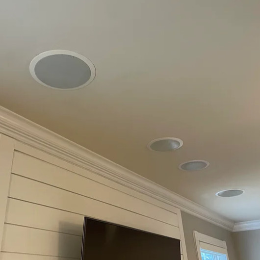 Soundscaping - ceiling speakers