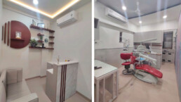 Dental Clinic Interior Design - Reception & OPD - Confident Smile Boutique - Ghatkopar