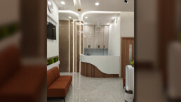 Speciality Clinic Planning & Design - Ace Speciality Clinic - Goregaon - Reception Desk