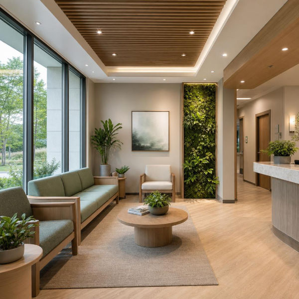 Interior Design Trends That Elevate Healthcare Spaces - Biophilic Design